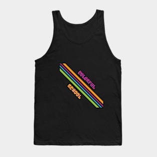 Colorful School Tank Top